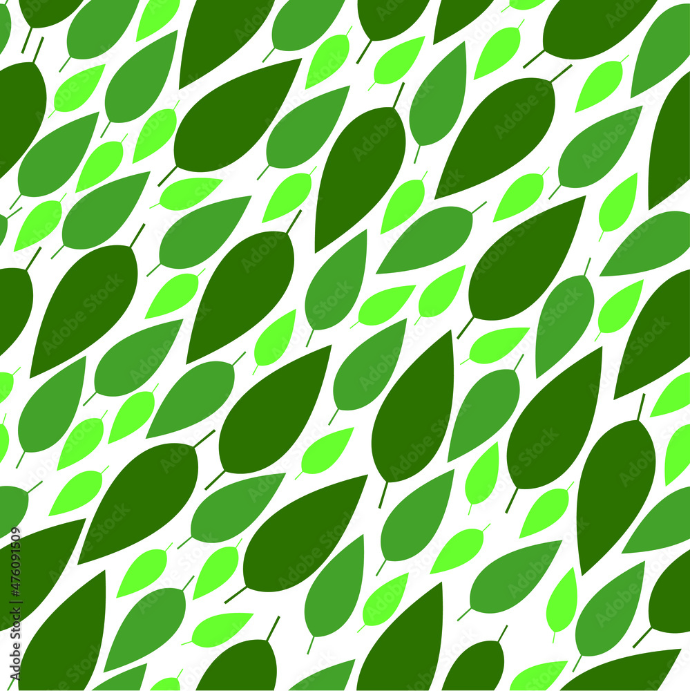 pattern leaves in shades of green pattern leaves in shades of green