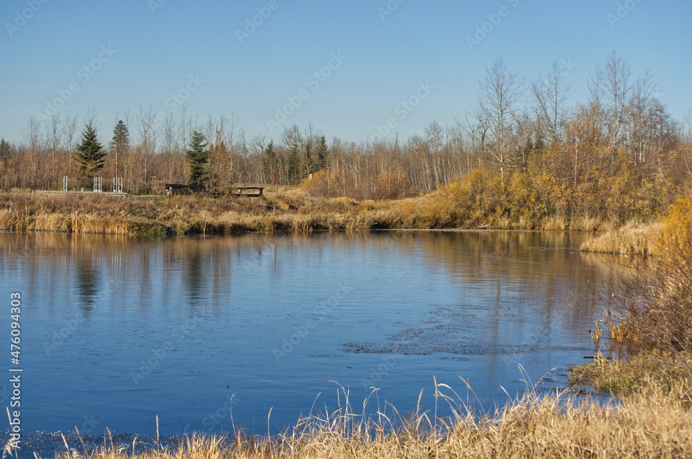 Pylypow Wetlands on a Clear Autumn Day