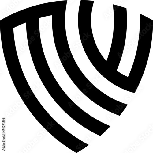 Me monogram logo concept