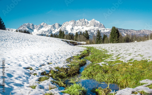 Frühling in den Kitzbüheler Alpen (Tirol) photo