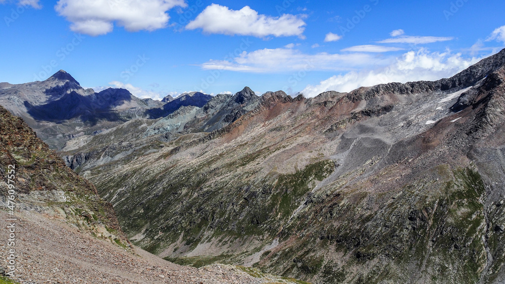 The Gran Paradiso National Park is to the south-west of the Valle dAosta region of north-west Italy. 