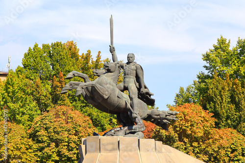 Zoravar Andranik Monument in Yerevan, Armenia  photo