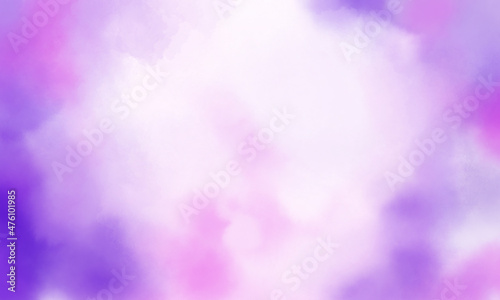 Fototapeta Naklejka Na Ścianę i Meble -  abstract watercolor paint of pink gradation. hand drawn brush painting artwork as liquid background texture illustration for copy space.