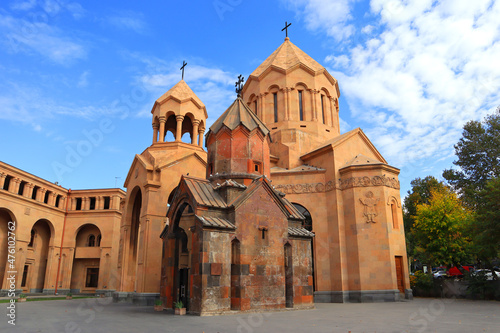 Holy Mother of God Kathoghike Church in Yerevan, Armenia