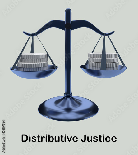 Distributive Justice concept photo