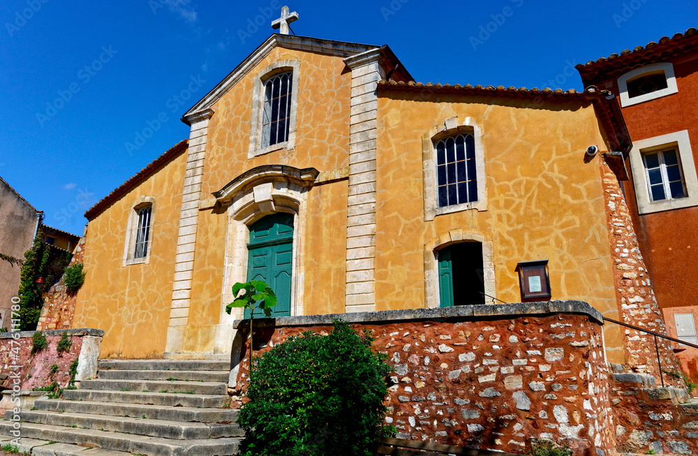 Eglise de Roussillon, Vaucluse, Provence-Alpes, France
Eglise de Roussillon, Vaucluse, Provence-Alpes, France