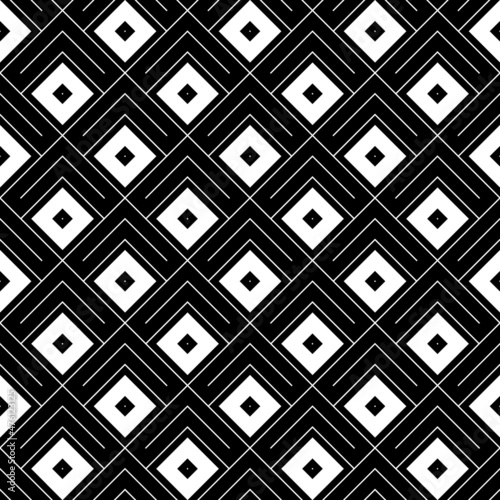 Wallpaper Mural Chevrons, rhombuses, dots wallpaper. Japanese mountains motif. Ancient mosaic backdrop. Oriental pattern background. Ethnic ornament. Folk image. Digital paper, textile print design. Seamless abstract Torontodigital.ca