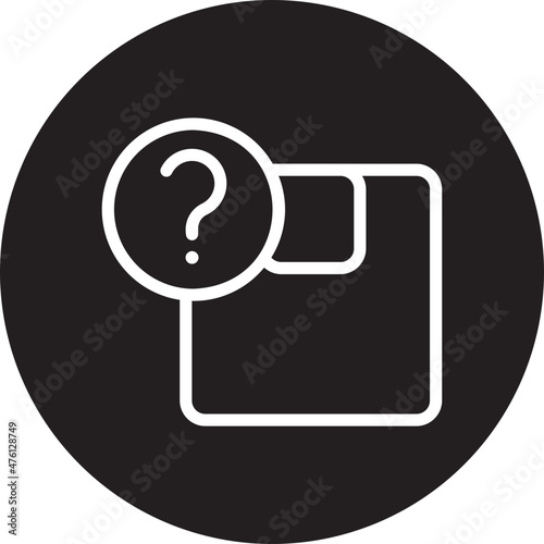 unknown glyph icon