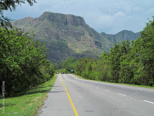 mountain road in the mountains