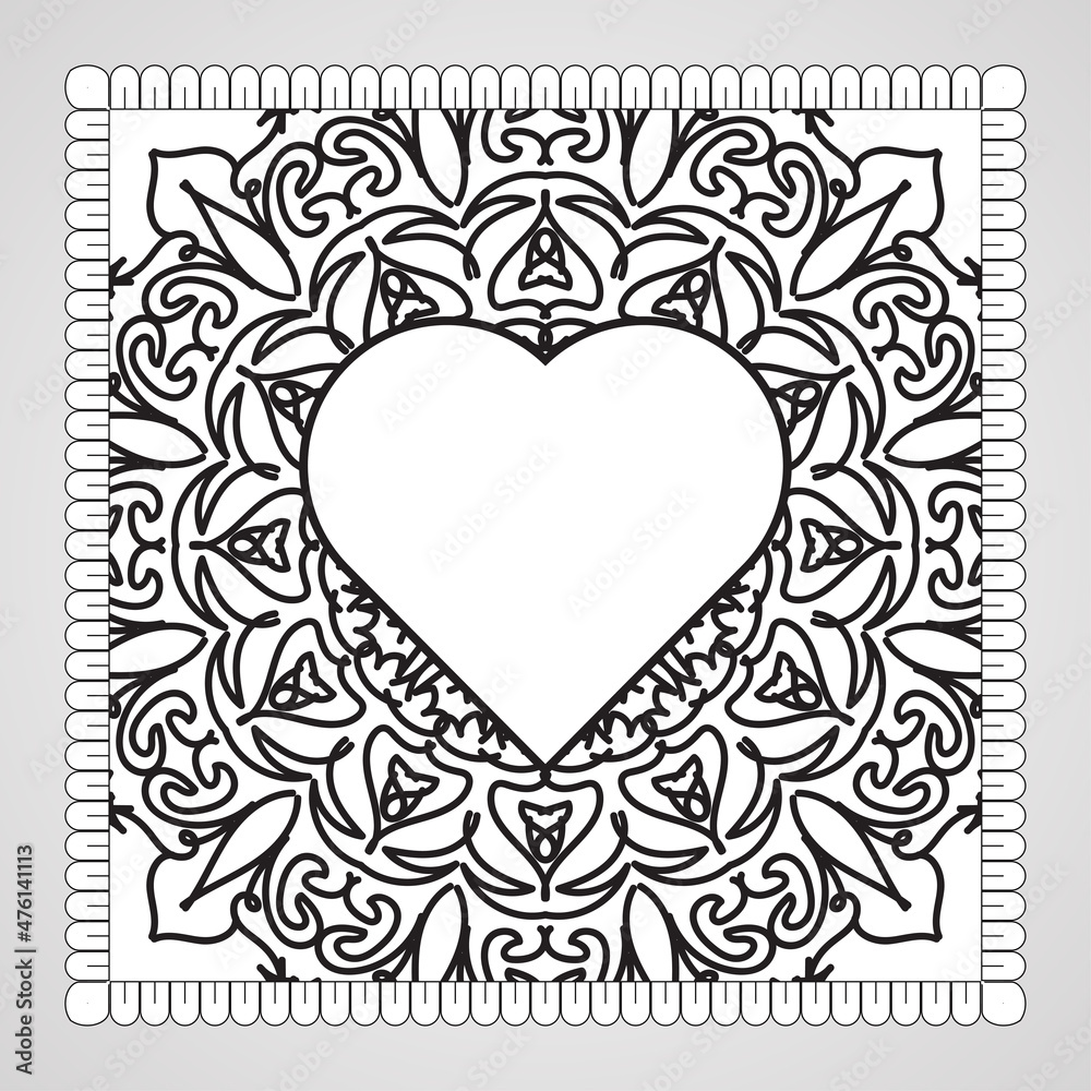 Hand drawn mandala. decoration in ethnic oriental doodle ornament. Hand drawn mandala. decoration in ethnic oriental doodle ornament.