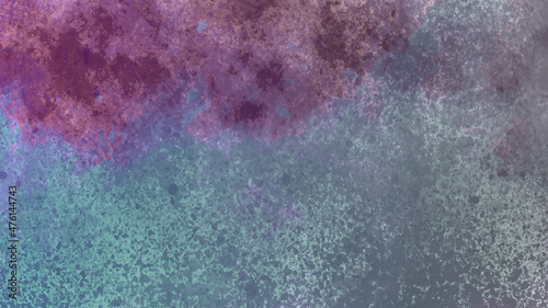 Original handmade background texture. Stone or stained wall, graphic resource for photomontages. Gradient multicolored grey pink blue lilac green abstract background with shabby paint.