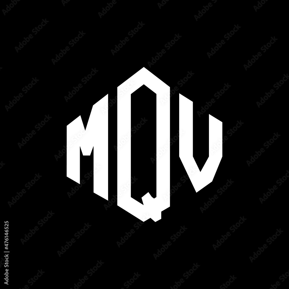 MQV letter logo design with polygon shape. MQV polygon and cube shape logo design. MQV hexagon vector logo template white and black colors. MQV monogram, business and real estate logo. MQV letter logo design with polygon shape. MQV polygon and cube shape logo design. MQV hexagon vector logo template white and black colors. MQV monogram, business and real estate logo.