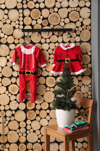 Festive christmas baby outf...