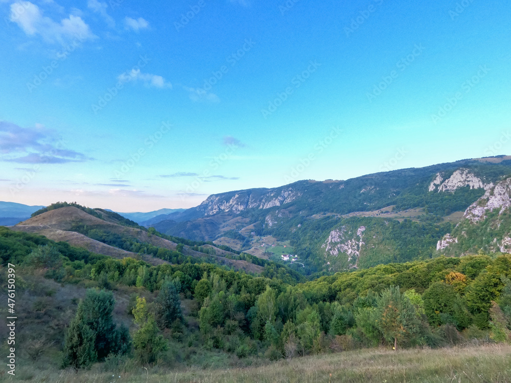 Carpathians Mountains in Romania