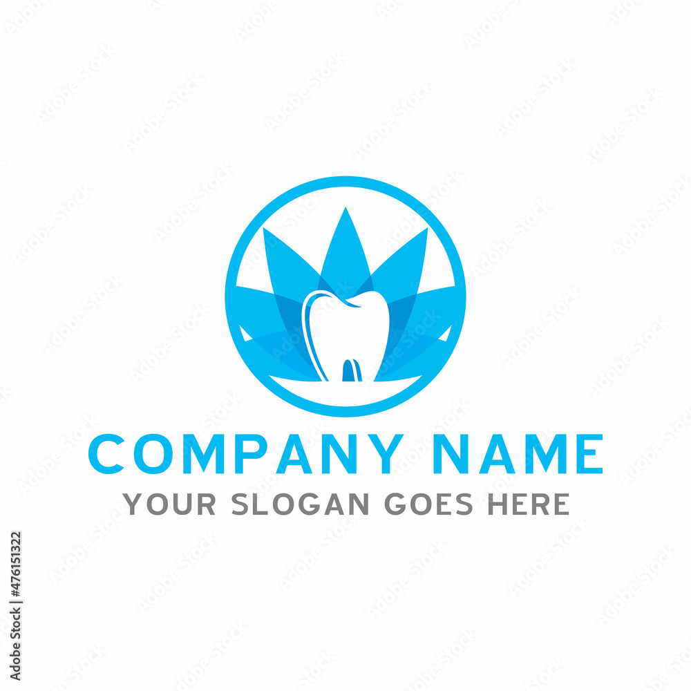 Fototapeta premium dental logo , dentistry logo vector