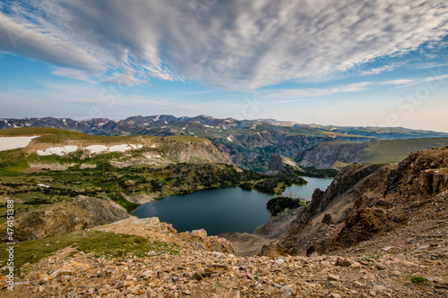 Twin Lakes in the Beartooth Mountains © Hope Photography