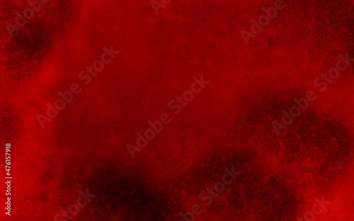 Grunge abstract red and black watercolor vector background. designed grunge red canvas texture background. red dense fluffy puffs of white smoke and fog on black background. modern grunge illustration