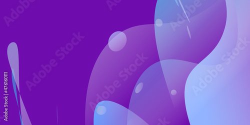 Abstract purple and blue fluid background