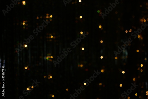 backgrounds for Flyer, Poster, wallpaper. background of abstract bokeh gold lights.
