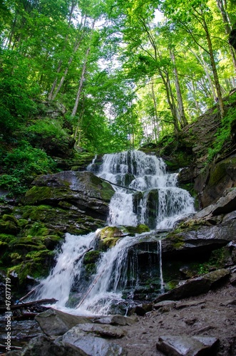 waterfall in the woods