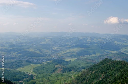 landscape with clouds