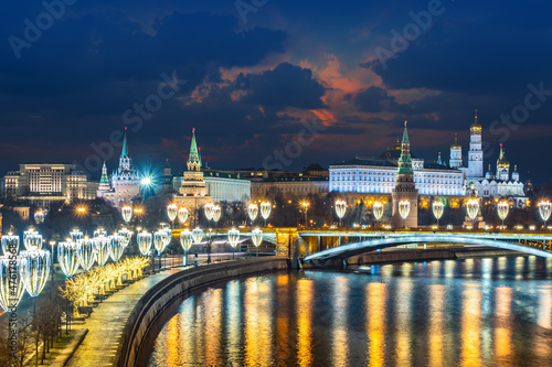 Moscow Christmas. Russia Wi...