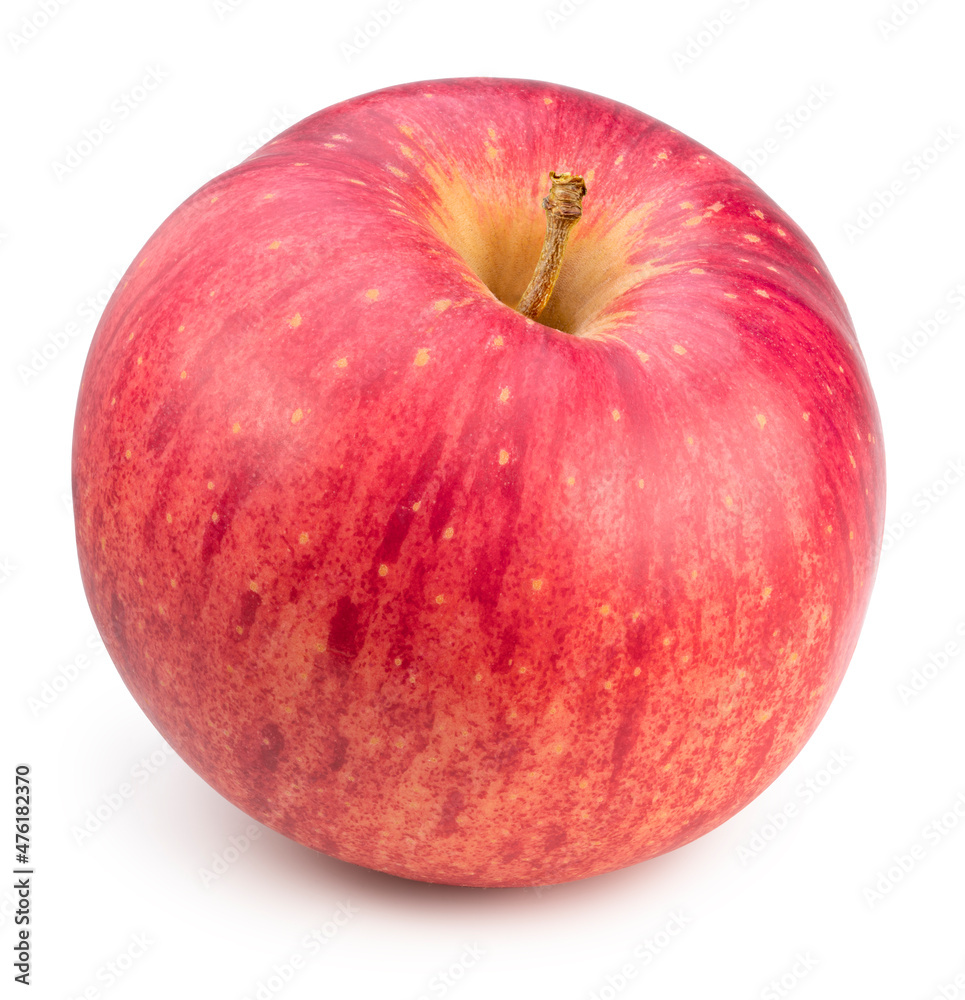 Fresh Giant Apple on white background, Japanese Sekai ichi apple isolated on white background, With clipping path. Fresh Giant Apple on white background, Japanese Sekai ichi apple isolated on white background, With clipping path.