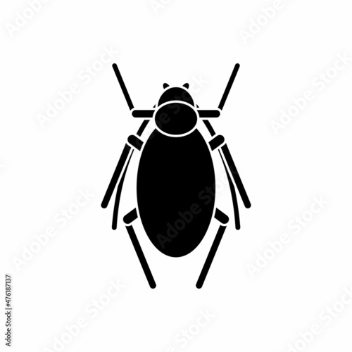 planthopper icon, planthopper vector sign symbol