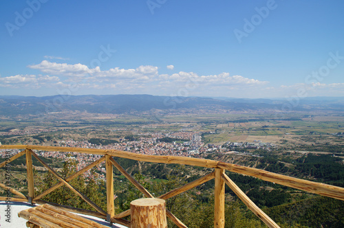 Fotografie, Obraz Beautiful landscape from the observation deck