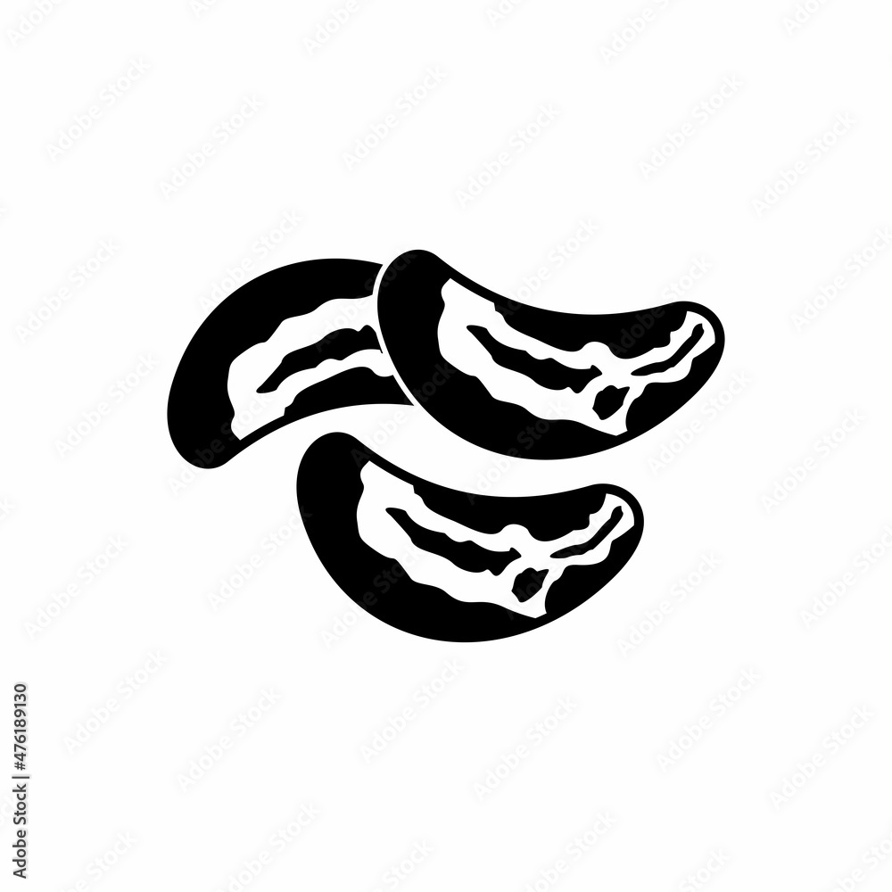 brazil nuts icon, brazil nuts vector sign symbol brazil nuts icon, brazil nuts vector sign symbol