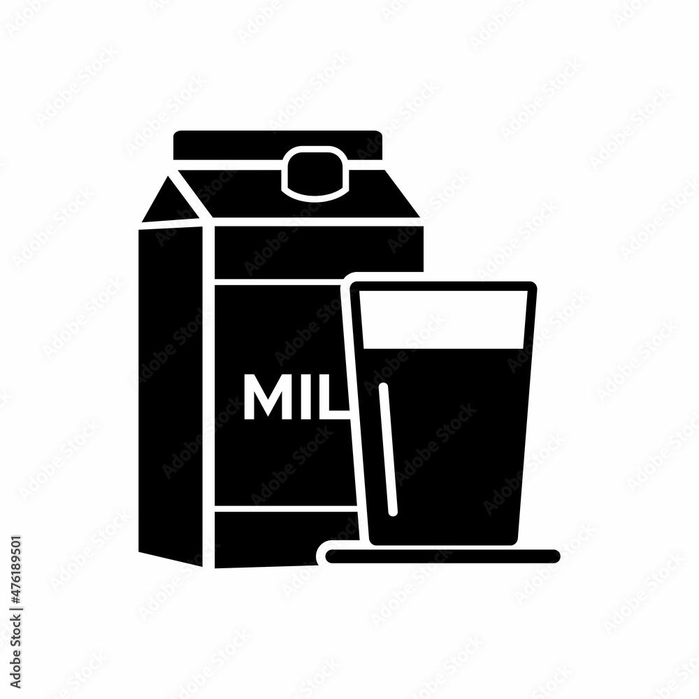 milk drink icon, milk drink vector sign symbol milk drink icon, milk drink vector sign symbol