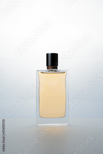 Backlit perfume bottle