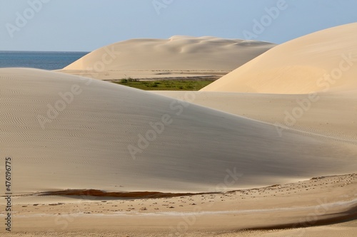 Paraniba delta sand dunes  Maranh  o  Brasil