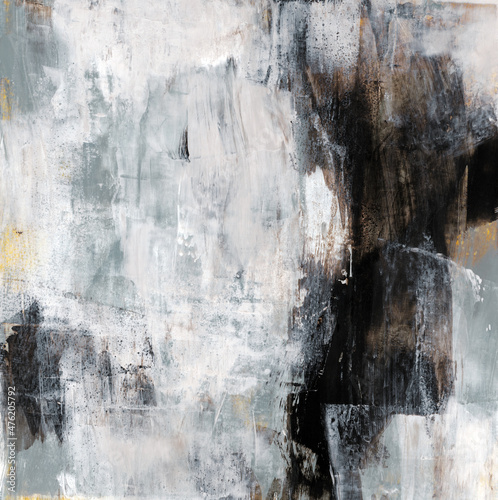 Abstract artwork. Versatile artistic image for creative design projects: posters, banners, cards, websites, books and wallpapers. Oil on cardboard. Neutral colours.