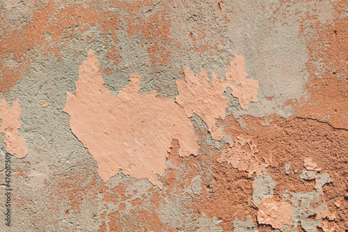 Surface of an old wall as grunge textured background and graphic design element