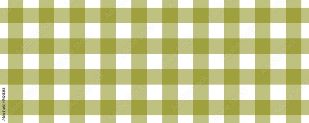 Banner, plaid pattern. White on Olive color. Tablecloth pattern. Texture. Seamless classic pattern background. Banner, plaid pattern. White on Olive color. Tablecloth pattern. Texture. Seamless classic pattern background.