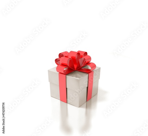 Gift box. 3d render