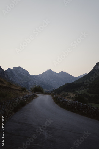 landscape photography of the mountains of somiedo in asturias