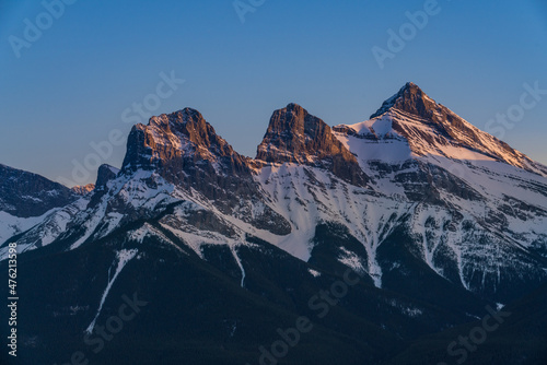 Three Sister in Canmore Alberta