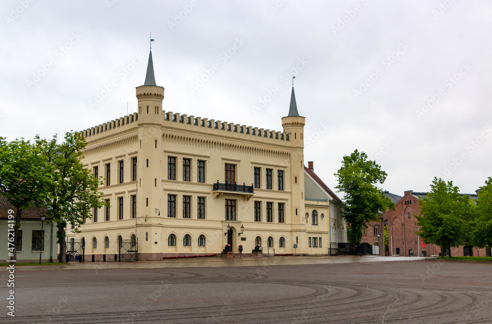 castle Akershus in summer in Oslo, Norway