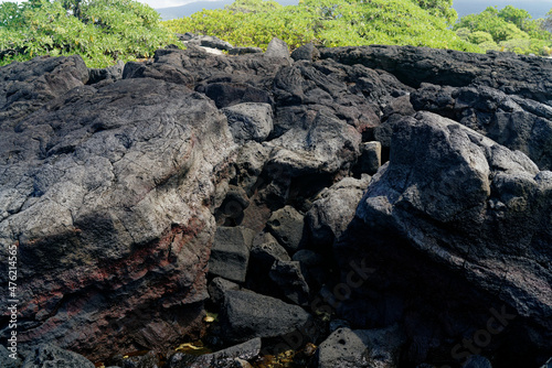 lava rock in hawaii