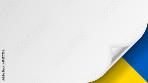 EPS10 Vector Patriotic background with Ukraine flag colors. An element of impact for the use you want to make of it.
