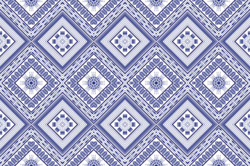 Acrylglasbilder Very-Peri-Muster Ethnisches Mandala Muster Azteken Stil  © Thann