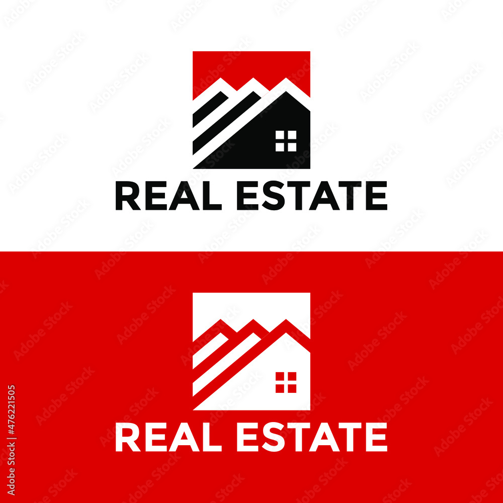 Real Estate Logo can be use for icon, sign, logo and etc