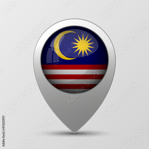 Free Download EPS10 Vector Patriotic background with Malaysia flag colors. An element of impact for the use you want to make of it. - GFXLoad