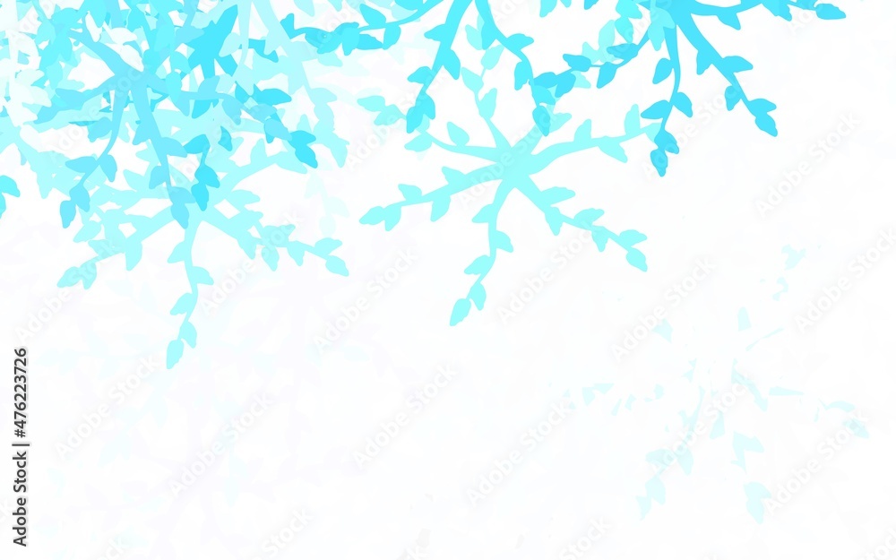 Light BLUE vector backdrop with memphis shapes. Light BLUE vector backdrop with memphis shapes.
