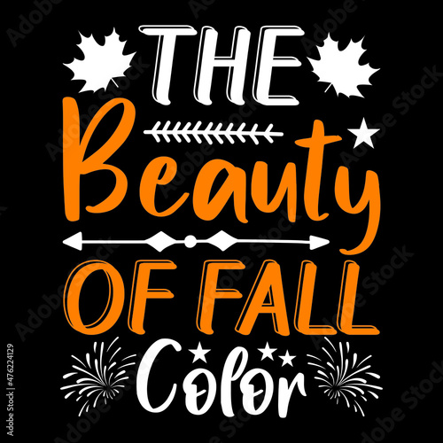 The Beauty of fall color