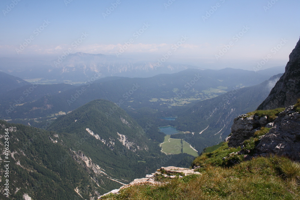 Salendo sul Mangart (Friuli)