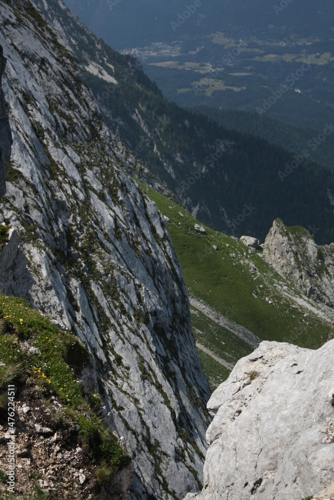 Salendo sul Mangart (Friuli)