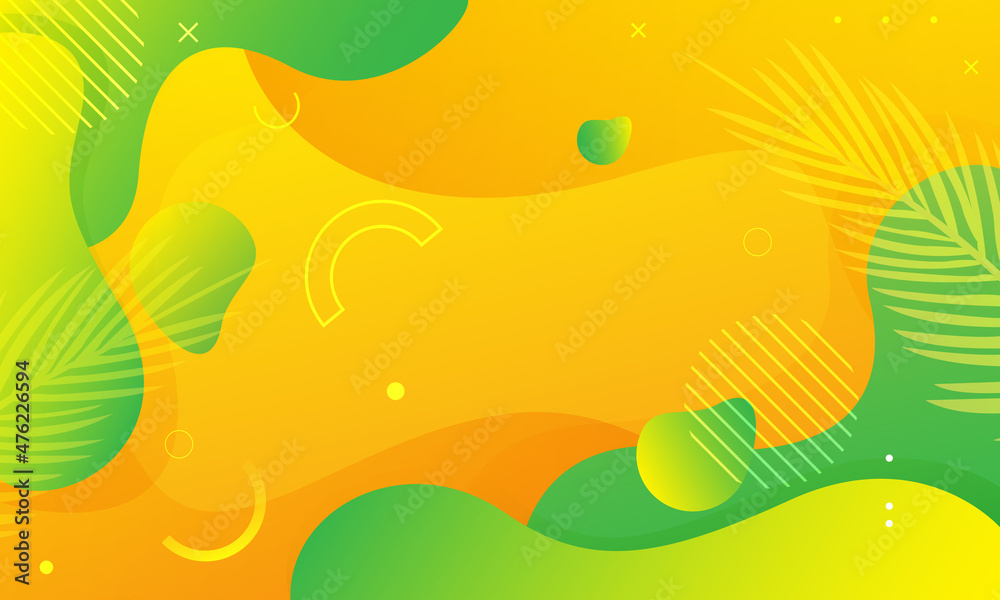 Abstract summer background. Vector illustration